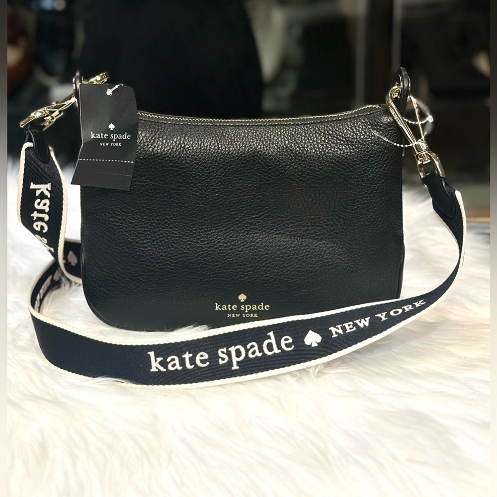 Kate Spade Black Crossbody Bag new !!